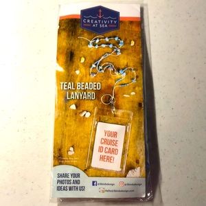 Creativity At Sea Teal Beaded Lanyard Kit